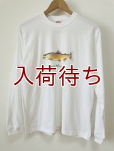 Tシャツ　アメマス　リブ付長袖