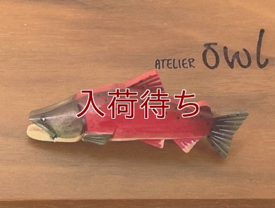 画像1: ヒメマス　ブローチ SP