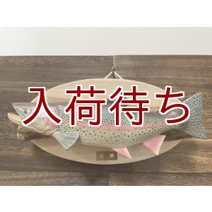 画像: ニジマス壁掛け　大