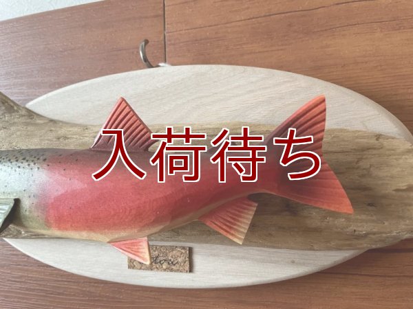 画像4: イトウ(婚姻色)壁掛け　小